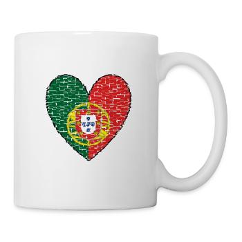 Portugal Heart - Mug - white - Right