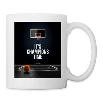 Basketball - IT'S CHAMPIONS TIME! BASKETBALL COURT - Mug - white - Right