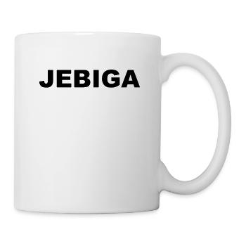 Jebiga - Lustiges Balkan Jugo Jugoslawien Geschenk - Tasse - Weiß - Rechts