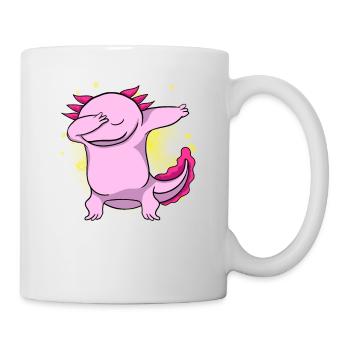 Dabbing Axolotl - Mug - white - Right