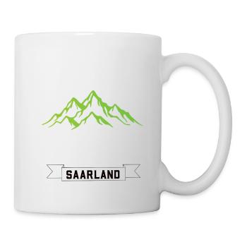Gud Gess Saarland Saarländer Geschenkidee Wandern - Tasse - Weiß - Rechts