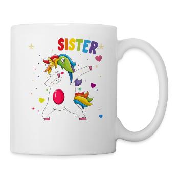 grande sœur enfin - Mug blanc - blanc - Droite