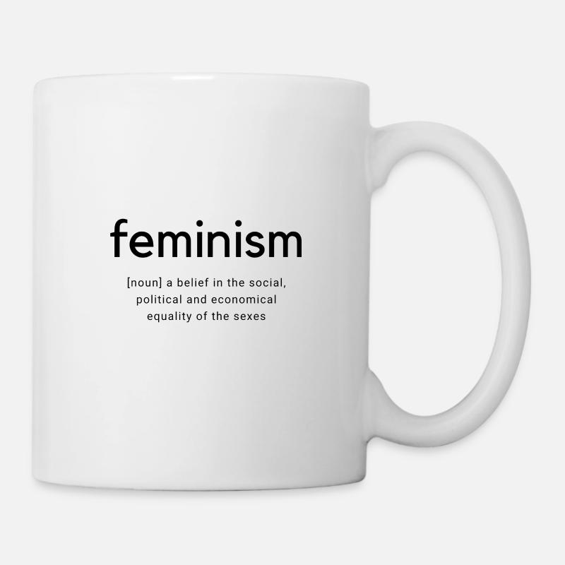 Feminismus - Tasse - Weiß