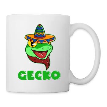 Cinco de Mayo Tag Cinco de Gecko - Mug - white - Right