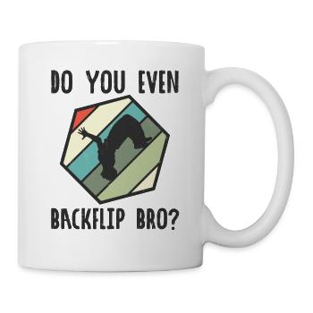 Acrobaties Sports Extrêmes Parkour Free Running - Mug blanc - blanc - Droite