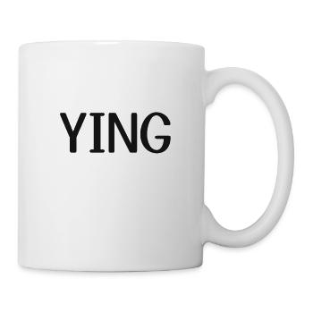 Ying et Yang - Mug blanc - blanc - Droite