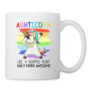 Dabbendes Unicorn Aunticorn Dabbing Unicorn Aunt - Mug - white - Right