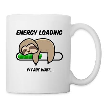 Sloth energy loading... please wait - Mug - white - Right