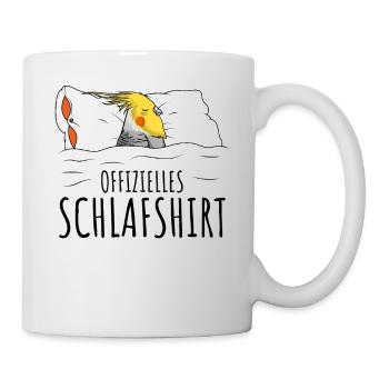 Nymphensittich - Tasse - Weiß - Rechts