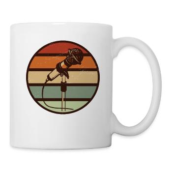 Chanteurs - Mug blanc - blanc - Droite