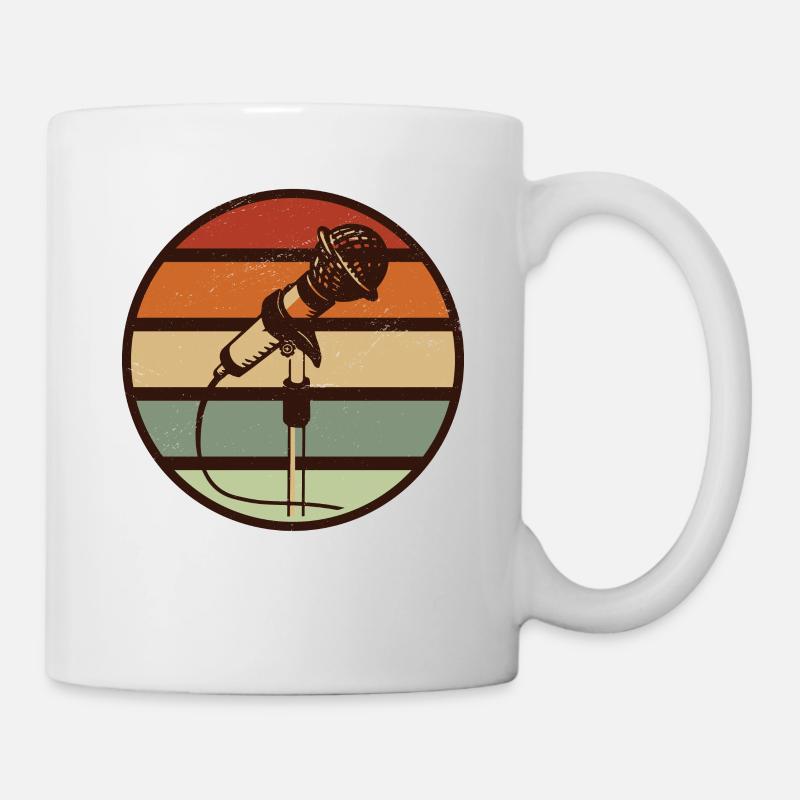 Sänger - Tasse - Weiß