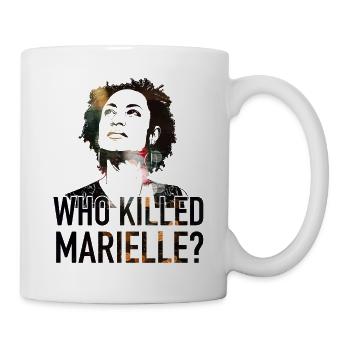 Qui a tué Marielle ? - Mug blanc - blanc - Droite