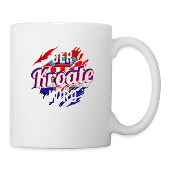 Der Kroate wird 20 Jahre alt Geburtstag Nostalgie - Tasse - Weiß - Rechts