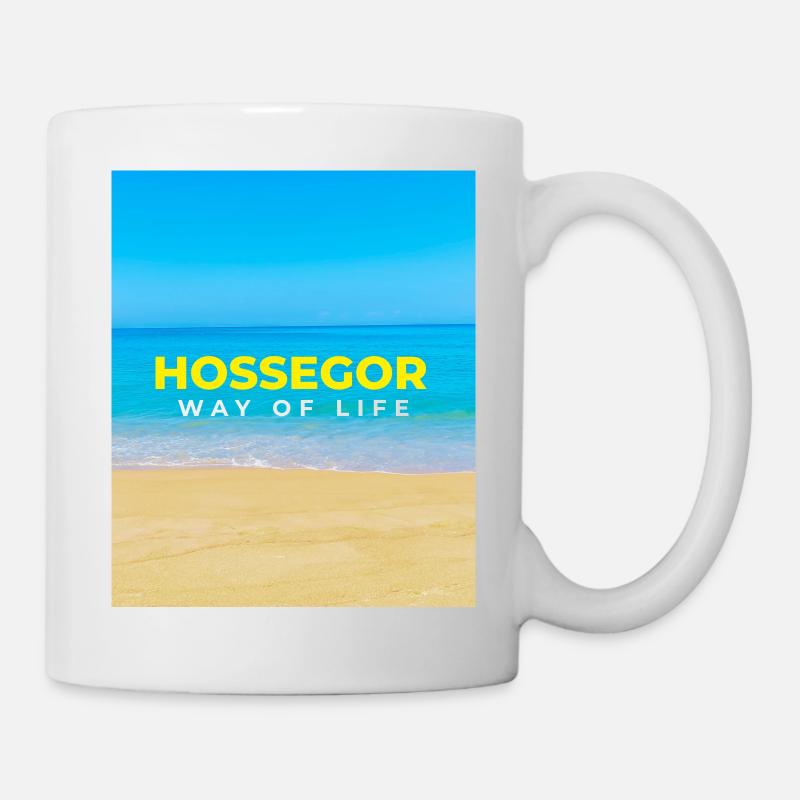 Hossegor Way of life - Mug blanc - blanc