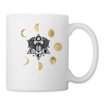 Tarot card occult astrology gothic esoteric - Mug - white - Right