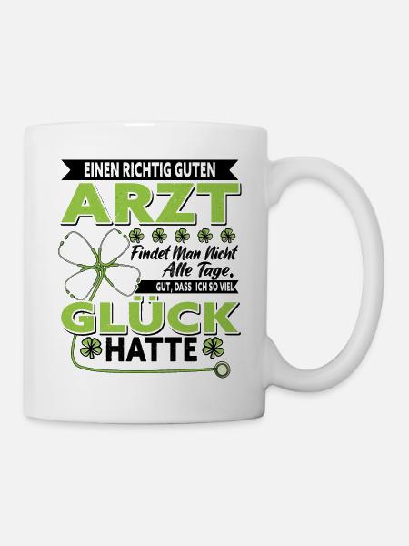 Geschenk für Arzt - Tasse - Weiß