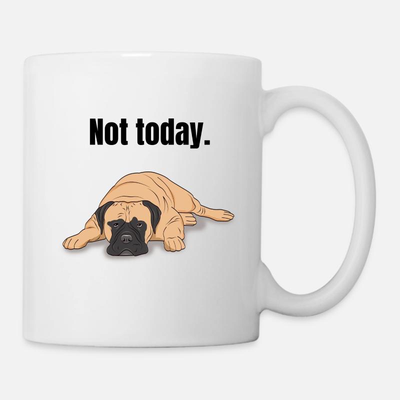 Bullmastiff Geschenk - Tasse - Weiß