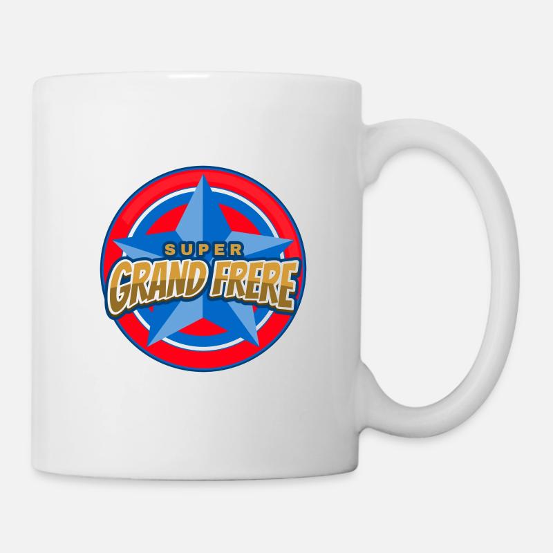 super grand frère - Mug blanc - blanc