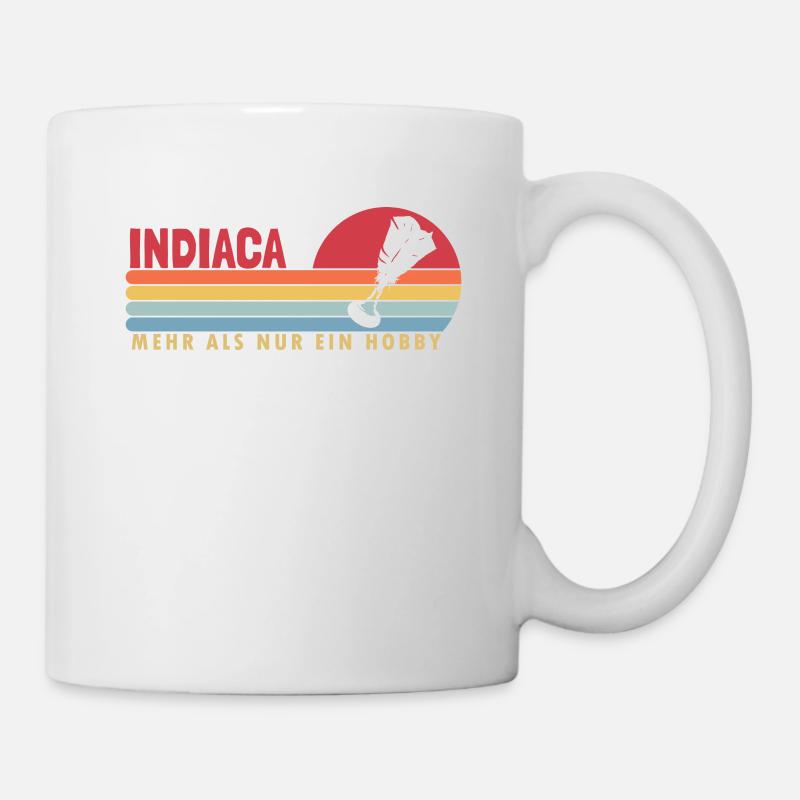 Indiaca mehr als nur ein Hobby Peteca - Tasse - Weiß