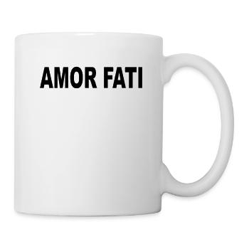 Amor Fati - Love Your Destiny - Mug - white - Right
