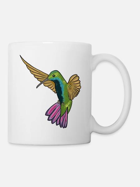 Kolibri - Tasse - Weiß