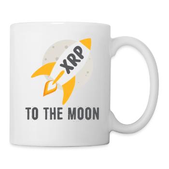 XRP To the Moon XRP Ripple Crypto Cryptocurrency - Mug - white - Right