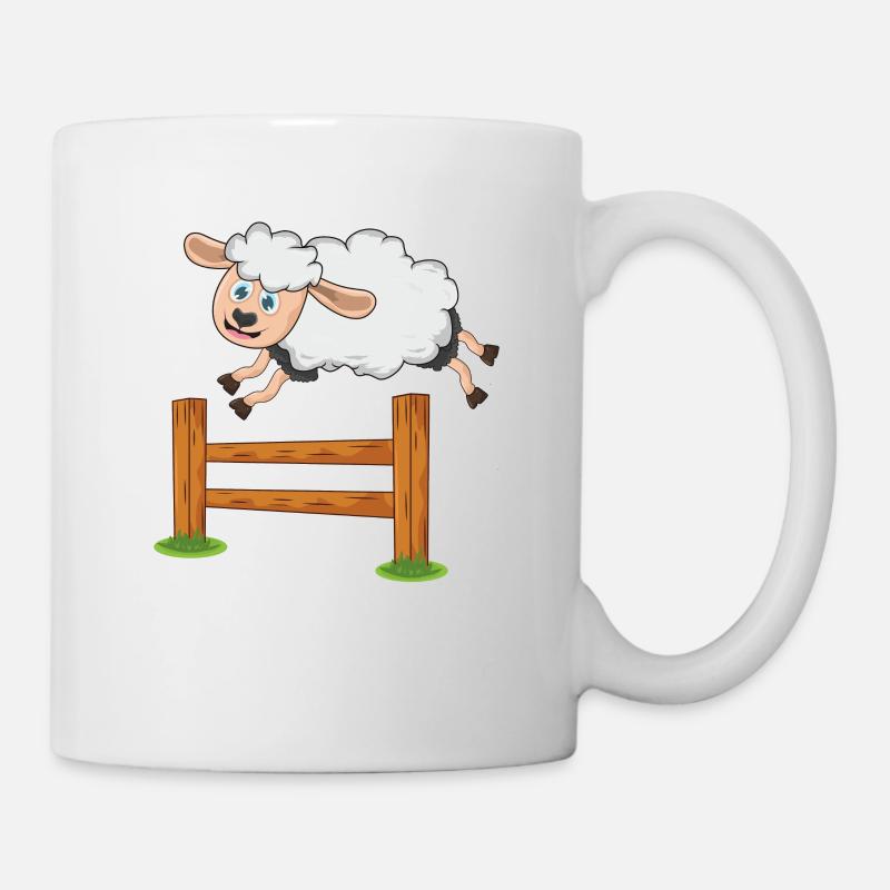 Schaf - Tasse - Weiß