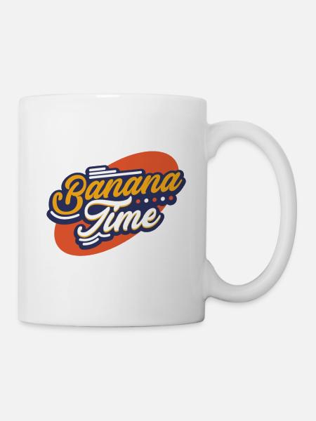 Banane - Tasse - Weiß