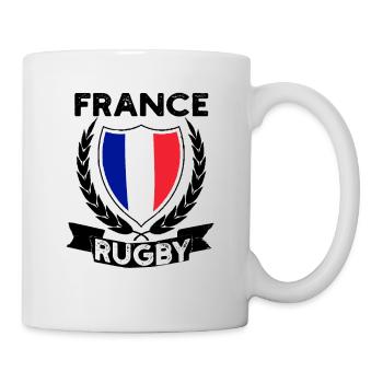 Rugby France Maillot De Rugby Pour les Français France - Mug blanc - blanc - Droite