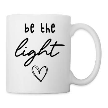 be the light - Mug - white - Right