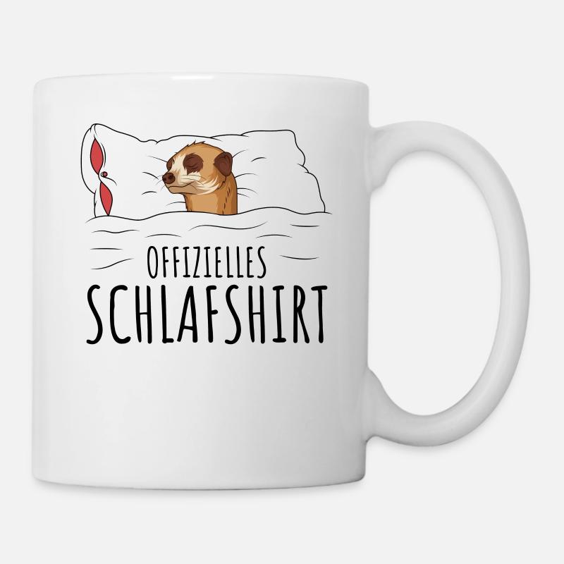 Erdmännchen - Tasse - Weiß