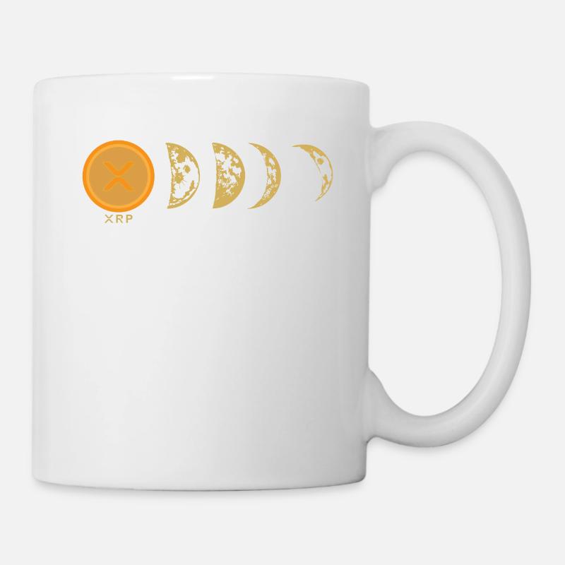 XRP Moon Ripple XRP Hodl Crypto Cryptocurrency - Tasse - Weiß