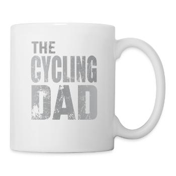 Cycling Dad Dad Bicycle Walking Saying Gift - Mug - white - Right