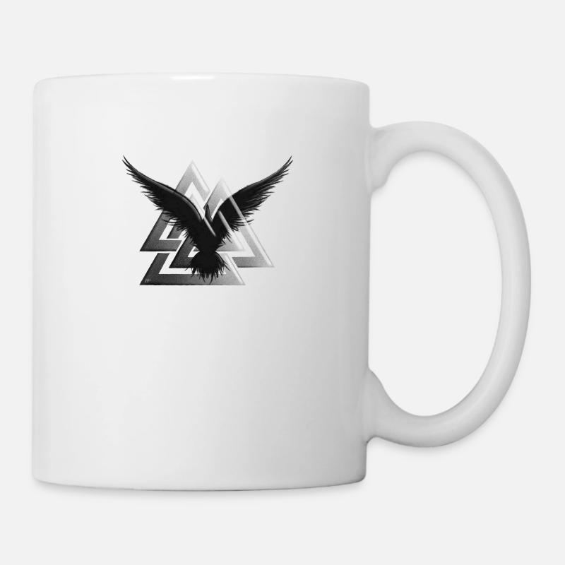 Wikinger Symbol - Tasse - Weiß