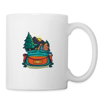 Adventure is calling Adventurer Travel Natural Wonders - Mug - white - Right