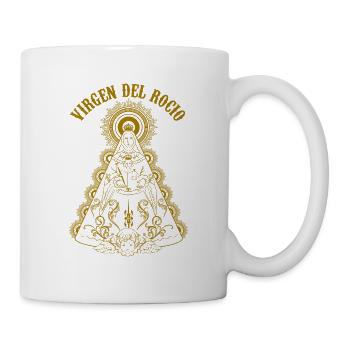 VIRGEN DEL ROCIO by The Manzanita´s - Tasse - Weiß - Rechts