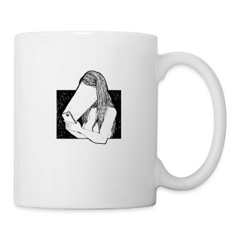 Anti Social Japanischer Spruch Anime - Tasse - Weiß - Rechts