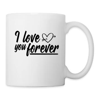 Saint-Valentin cadeau - Mug blanc - blanc - Droite