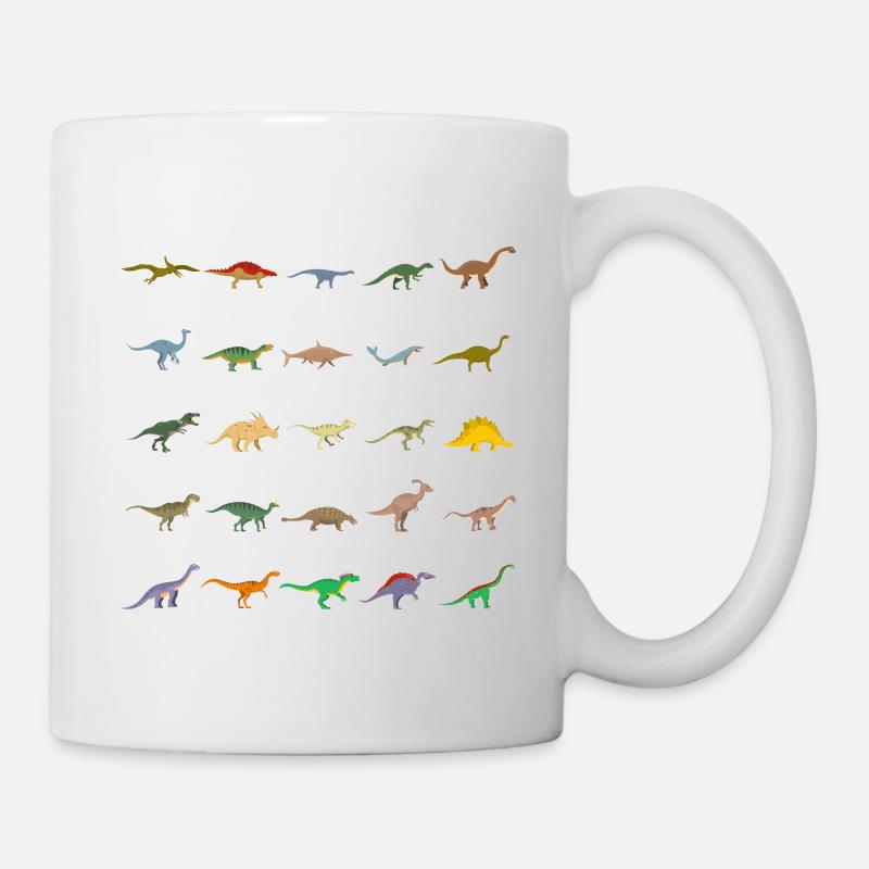 Dinosaur Species - Dino Identification - Mug - white