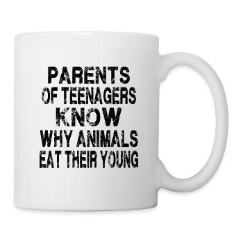 Teenage parents - Mug - white - Right