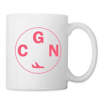 CGN Aéroport de Cologne Bonn cadeau - Mug blanc - blanc - Droite