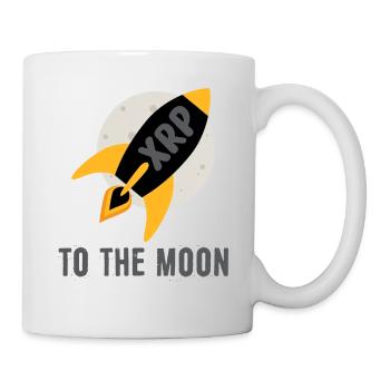 XRP To the Moon XRP Ripple Crypto Cryptocurrency - Mug - white - Right