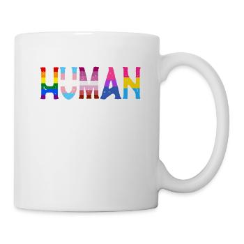 Human LGBTQ Flag - LGBTQ - Mug - white - Right