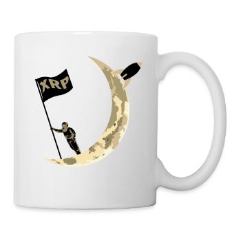 XRP A la lune Ripple XRP Astronaut Crypto - Mug blanc - blanc - Droite