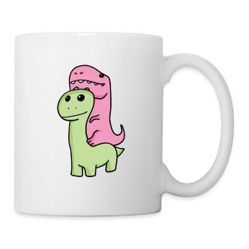 Dinosaures pour enfants - Mug blanc - blanc - Droite