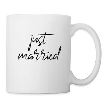 just married - Mug - white - Right