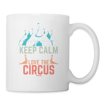 Circus circus artist travelling circus funny - Mug - white - Right