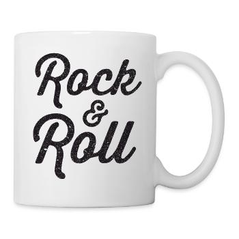 Rock n Roll - Mug blanc - blanc - Droite