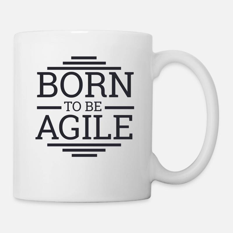 « Scrum Agile » | Scrum Master - Mug blanc - blanc