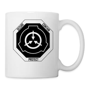Die SCP Foundation: Sichern, Enthalten, Schützen - Tasse - Weiß - Rechts